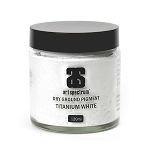 Art Spectrum Dry Ground Pigment - 120ML S1 TITANIUM WHITE