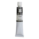 Art Spectrum As Gouache in Black, 22.5 mL, high pigmentation, smooth finish, ideal for detailed illustrations and mixed media.