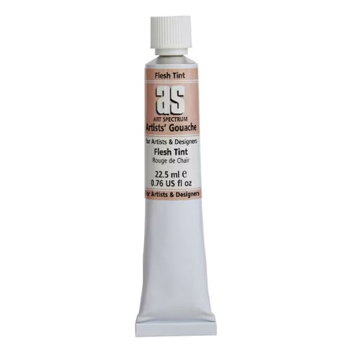 Art Spectrum As Gouache 22.5ml Flesh Tint tube, ideal for vibrant portraits and mixed media projects.