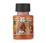 Vibrant 50ml orange ink for artists, water-resistant and non-toxic, ideal for mixed media and watercolor effects.