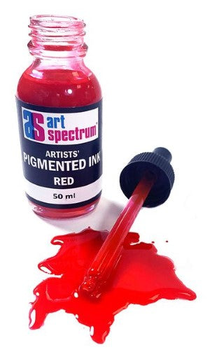 Ink - As Pigmented Ink 50ml Red
