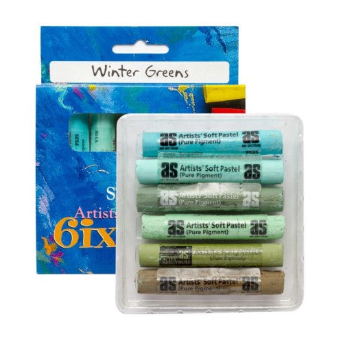 Artist Pastels Set - As 6-Pack Winter Greens