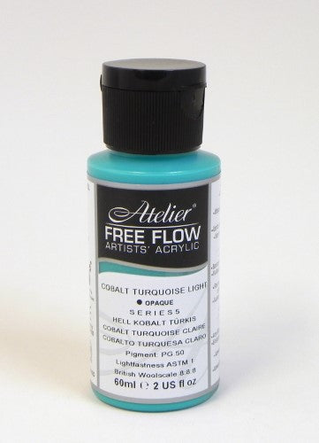 Acrylic Paint - At Ff 60ml Cobalt Turquoise Light