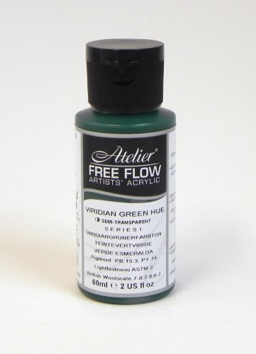 Acrylic Paint - At Ff 60ml Viridian Green Hue