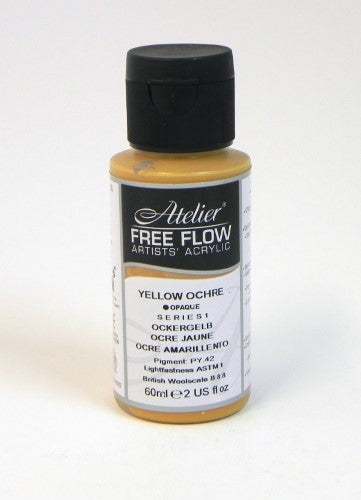 Acrylic Paint - At Ff 60ml Yellow Ochre