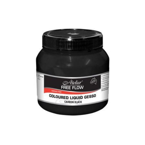 Acrylic Paint - At Ff 250ml Gesso Carbon Black