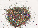 Confetti Glitter 250ml Jar Mixed