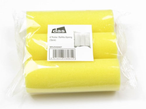 4" Roller Refills - Sponge (3pcs)