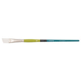 Artist Brush - Snap! Lh White Taklon Angle Bright 10