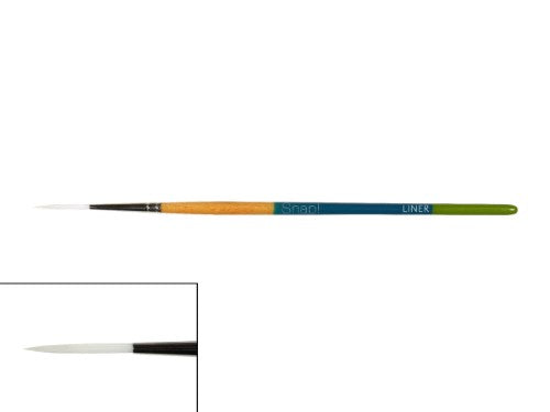 Artist Brush - Snap! Sh White Taklon Liner 4