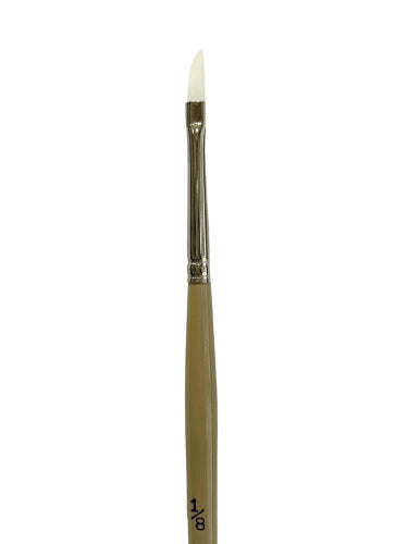 Artist Brush - S9970 White Taklon Dagger 1/8"