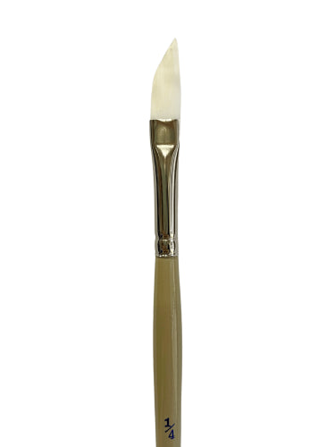 Artist Brush - S9970 White Taklon Dagger 1/4"