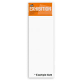 Das Exhibition 1.5 Canvas 12x36 inches, ideal for acrylics and oils with sturdy wooden frame and triple-primed surface.