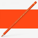 Vibrant Caran d'Ache Pablo Flame Red artist pencil for precise, colorful drawings with excellent lightfastness and eco-friendly quality.