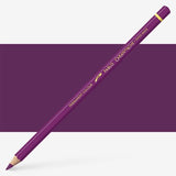 Caran d'Ache Pablo Aubergine artist pencils in a 3-pack, designed for vibrant artistry with high-quality, dust-free lead.