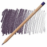 Pack of 3 Caran d'Ache Luminance Violet Brown pencils with vibrant colors and creamy lead for artists.