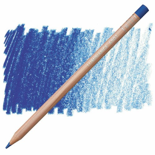 Artist Pencils - Caran D’ache Luminance Pencils Phthalo Blue  (Pack of 3)