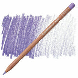 Pack of 3 Caran D’ache Luminance Ultra Violet pencils with creamy leads, high light resistance, and California cedar wood casings.