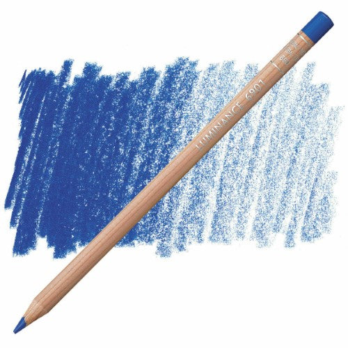 Artist Pencils - Caran D’ache Luminance Pencils Mid Cob Blue(H)(3