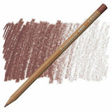 Pack of 3 Caran d'Ache Luminance Burnt Sienna 50% pencils with creamy lead for rich, lightfast color application.