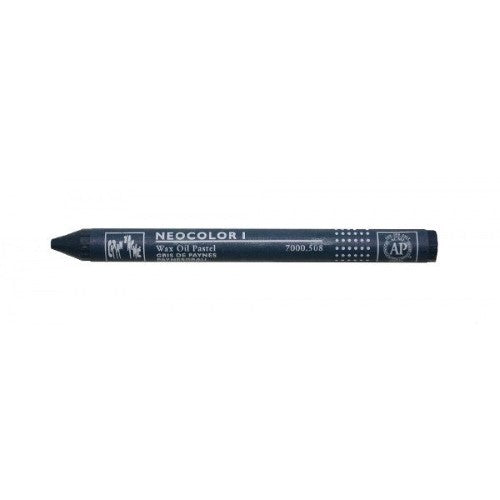 Crayon - Caran D’ache Neocolor Wax Oil Grey (Pack of 10 Crayons)