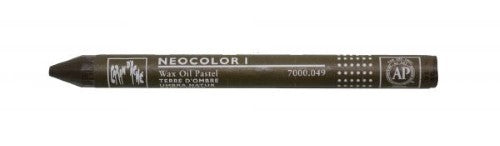 Crayon - Caran D’ache Neocolor 1 Wax Oil R.Umber - Pack of 10