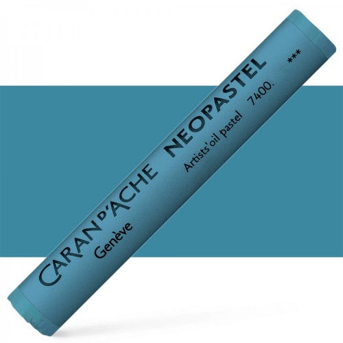 Set of 3 Caran d'Ache Neopastel Mouse Grey pastels, ideal for blending and artistic techniques with vibrant, water-resistant color.