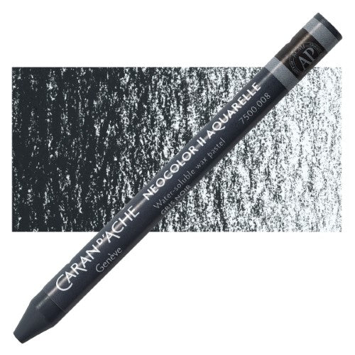 Crayon - Caran D’ache Neocolor Ii Black Grey - Pack of 10