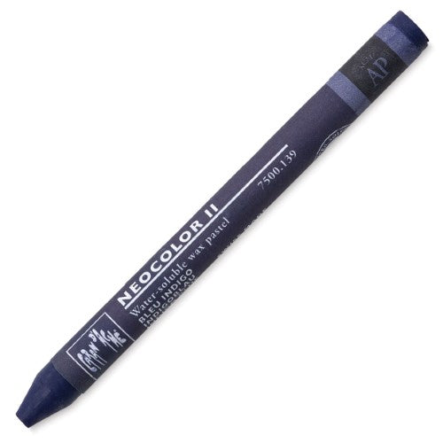 Crayon - Caran D’ache Neocolor Ii Indigo Blue - Pack of 10