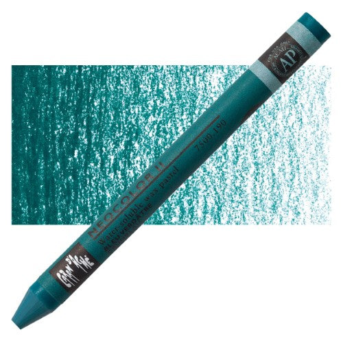 Crayon - Caran D’ache Neocolor Ii Greenish Blue - Pack of 10