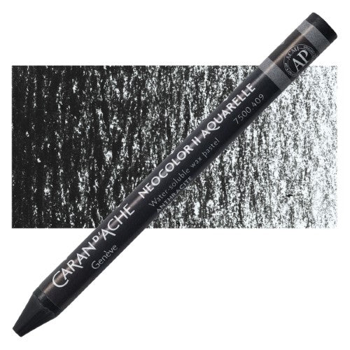 Crayon - Caran D’ache Neocolor Ii Charcoal Grey - Pack of 10