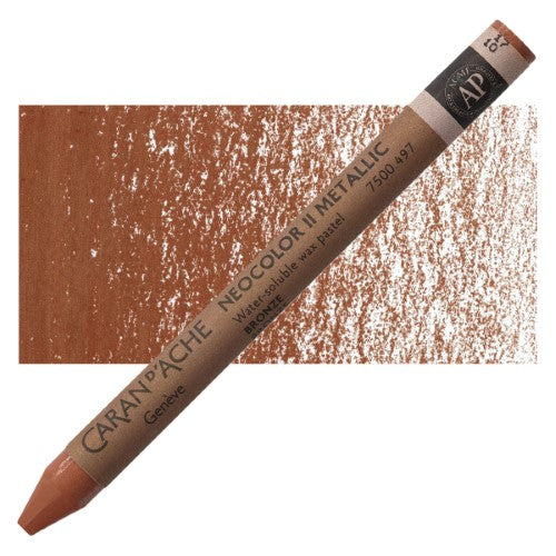 Crayon - Caran D’ache Neocolor Ii Bronze - Pack of 10