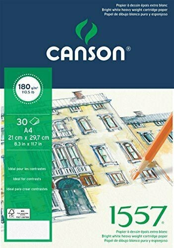 Canson 1557 Pad A3 180g (30sh)