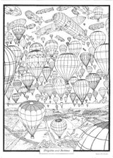 Cool Art Doodle Poster - Balloons