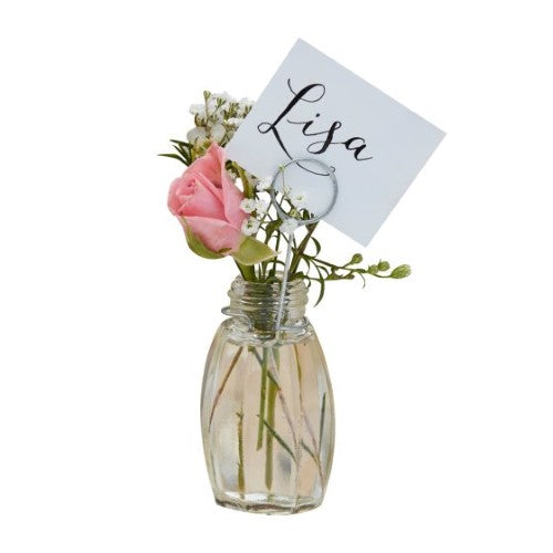 Rustic Country Place Card Holders - Pack of 4