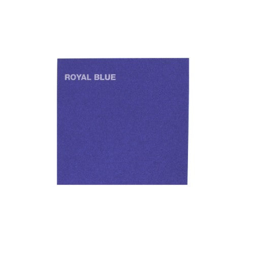 Pack of 25 sheets of royal blue Canford paper, perfect for crafts, presentations, and artistic projects.