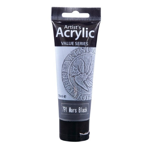 Acrylic Paint - Phoenix Acrylic 75ml Mars Black (791)