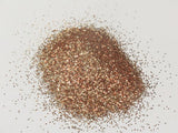 Das Glitter 1kg Copper in a jar, featuring metallic copper shimmer for crafting, art, and DIY projects.