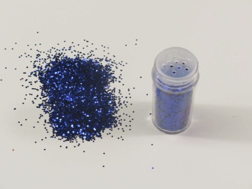 Vibrant 1kg royal blue glitter, perfect for arts, crafts, and party decorations, safe for all ages.