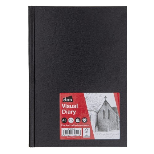 Diary -Das Hardback Diary A5 (110 Sheet)