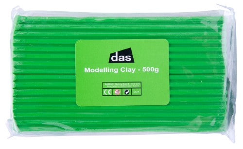 Das Modelling Clay 500g Green