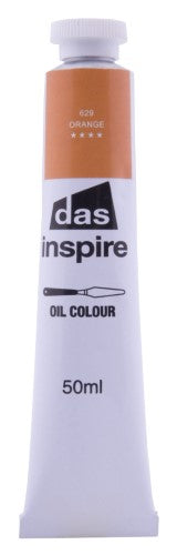 Artist Oil Paint - Das Inspire Oil 50ml Orange