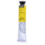 Vibrant 50ml tube of Phoenix Oil Paint in Lemon Yellow, perfect for artists seeking bright, lasting color for their creations.