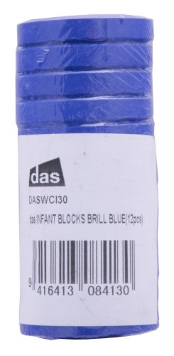 Das Tempera Blocks S0 Brill Blue showcases vibrant blue color, perfect for artists and crafters for various projects.