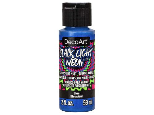 DecoArt Black Light Neon - 2oz BLUE