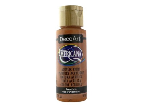 Acrylic Paint - Americana Acrylic 2oz Terra Cotta