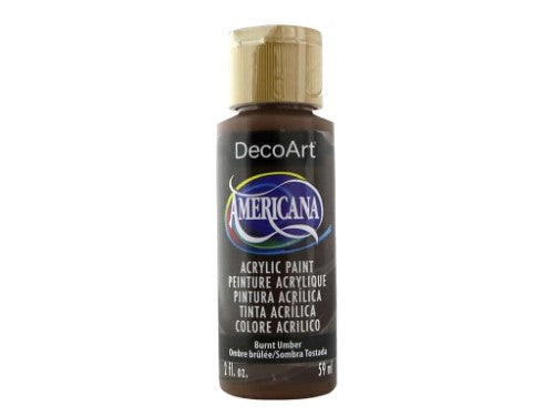 Acrylic Paint - Americana Acrylic 2oz Burnt Umber