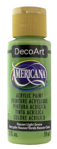 Acrylic Paint - Americana Acrylic 2oz Light Hauser Green