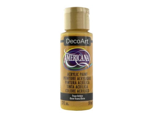 Acrylic Paint - Americana Acrylic 2oz True Ochre