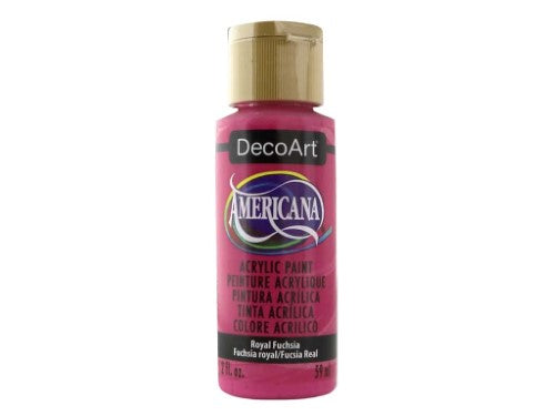 Acrylic Paint - Americana Acrylic 2oz Royal Fuchsia